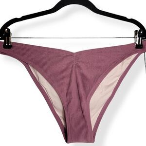Shade & Shore Extra Cheeky  Mauve Bikini Bottom Large 12-14